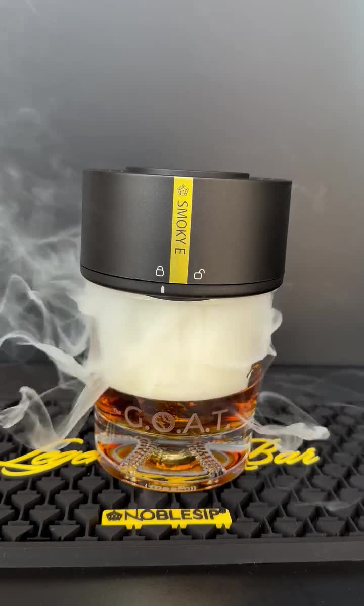 NOBLESIP Cocktail Whiskey Smoker PREMIUM Electric Kit. New