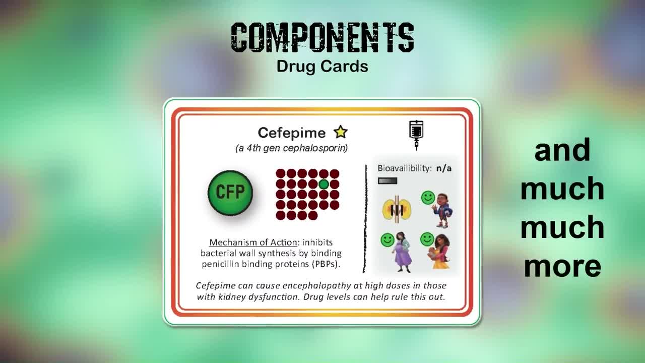 イルミナティカード　 Drug Companies（製薬会社） Pharmageddon: Bugs Vs Drugs, A Medical Science Educational Card