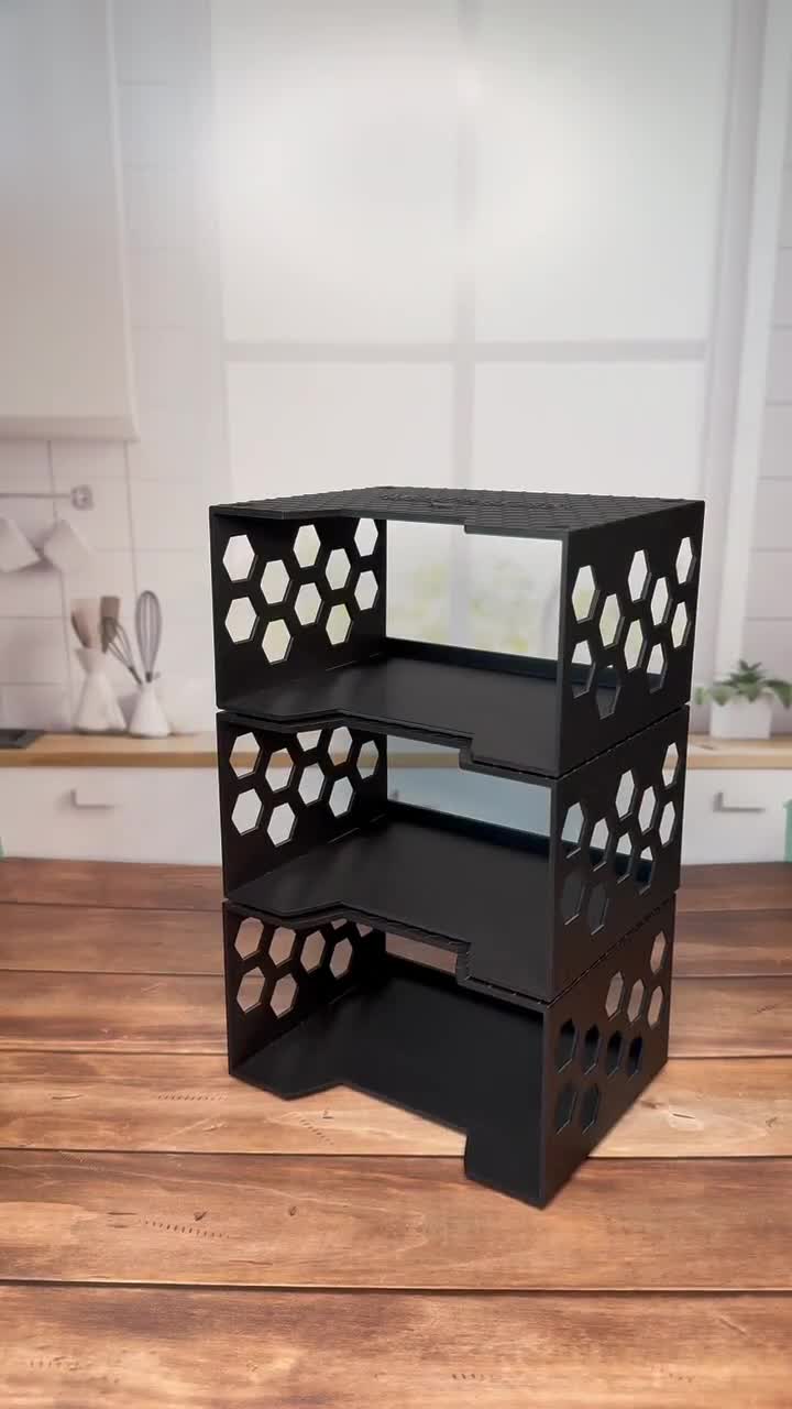 Wallflowers Organizer Shelf Stacker for 12 Refills, Stackable Bath