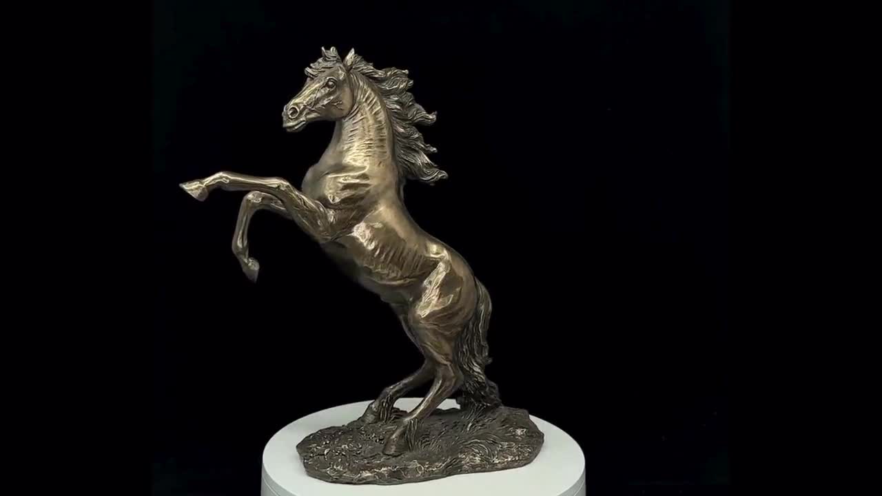 ブロンズ製跳ね馬像 – 高級ホーム＆オフィス装飾 - Etsy 日本