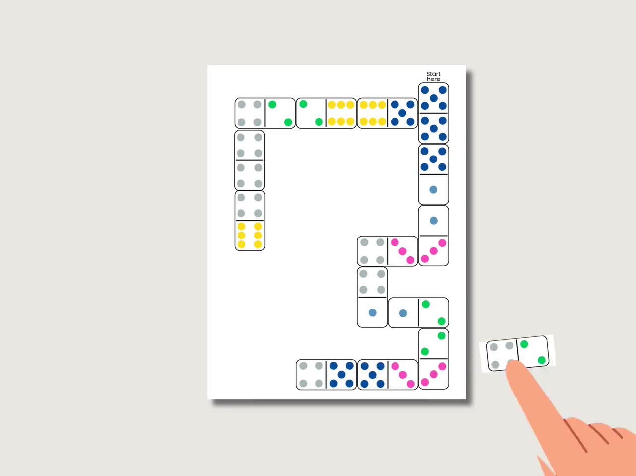 Colored Dot Domino Pattern Cards, Domino pattern trains, Matching Game, Dementia Brain Games, Alzheimers Games, Memory Care Fun video poster