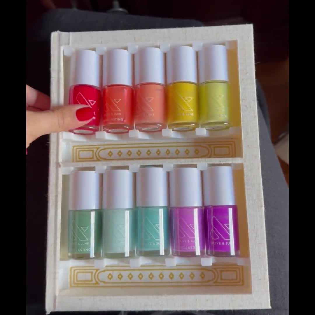 Limited Edition: the Polish Library - Olive & June Nail Polish
