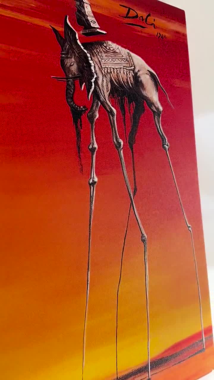 サルバドール・ダリの象のプリント、サルバドール・ダリの象の絵画