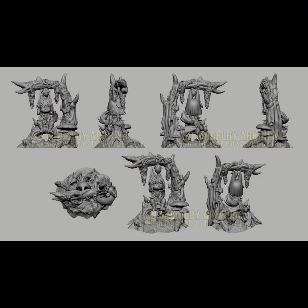 Chibi Tighnari 3D Print, Genshin Impact, Kumakami, UNPAINTED - Etsy