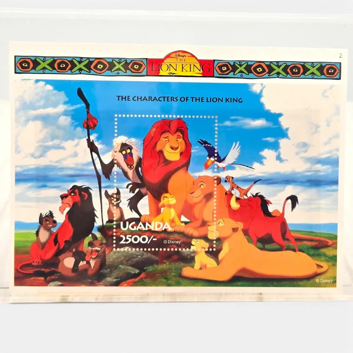 Disney Lady and the Tramp Stamp Sheet Gift 1990s Grenada COA