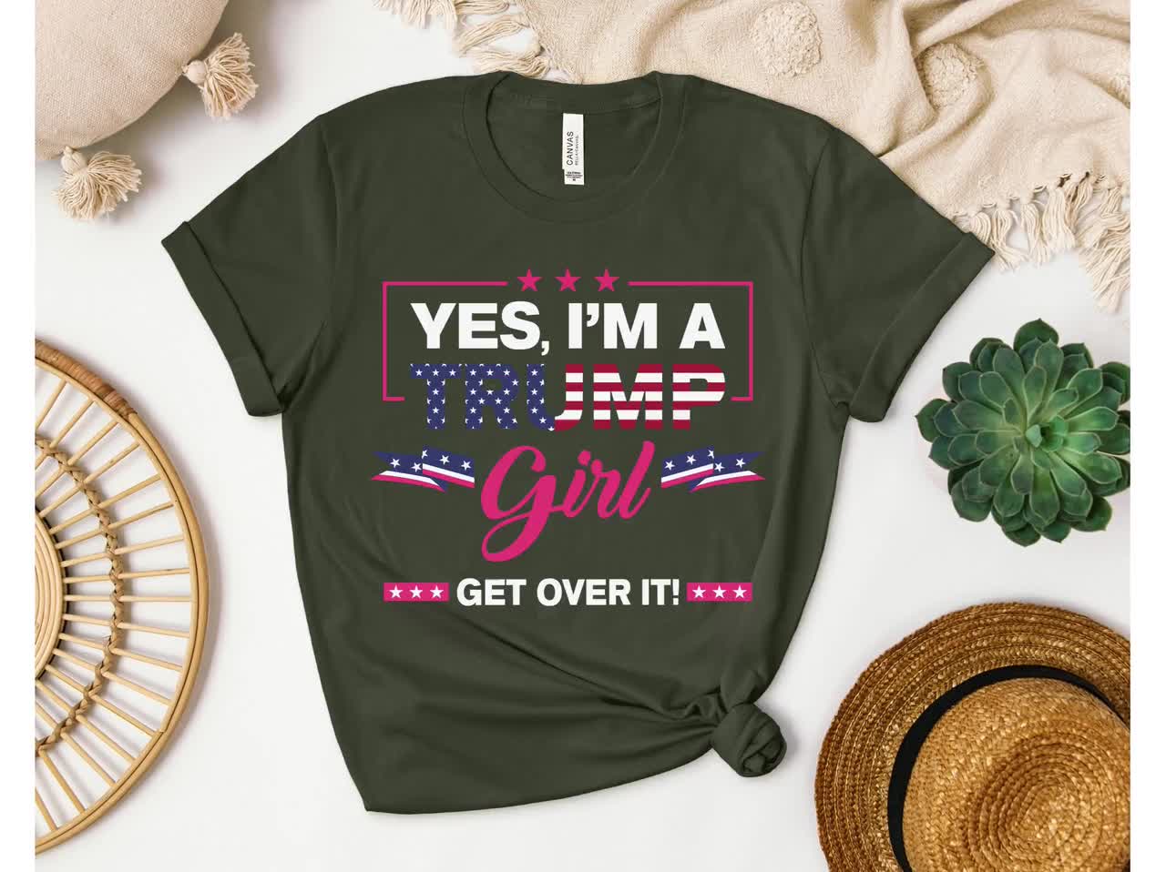 Trump Girl Shirt: Pro Donald Trump Tshirt For Women, Females Trump Girl Shirt: Pro Donald Trump Tshirt For Women, Females