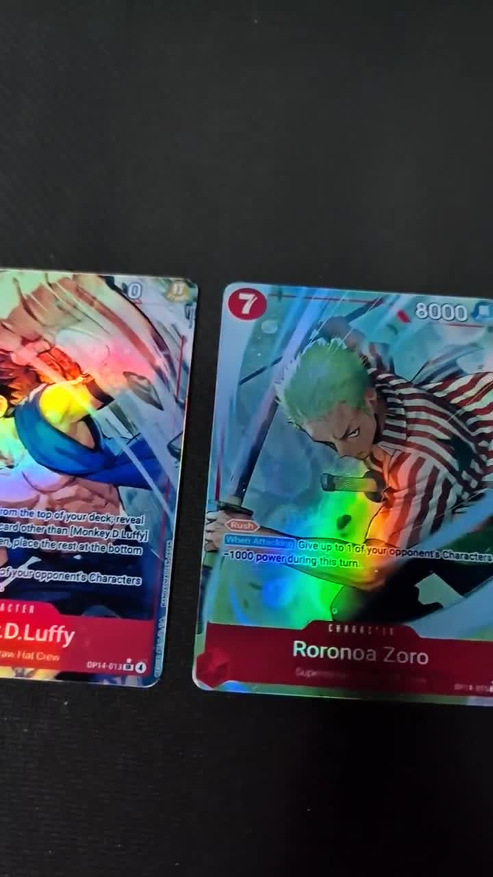 One Piece Proxy Card Holo - Trafalgar Law Monkey.d.luffy Roronoa