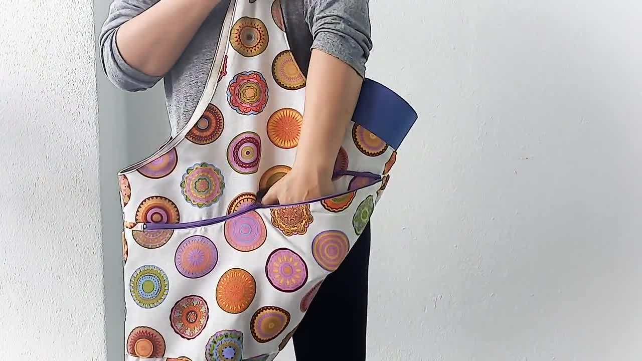 Cute Yoga Mat Bag/ 2 Different Design With Video Tutorial 