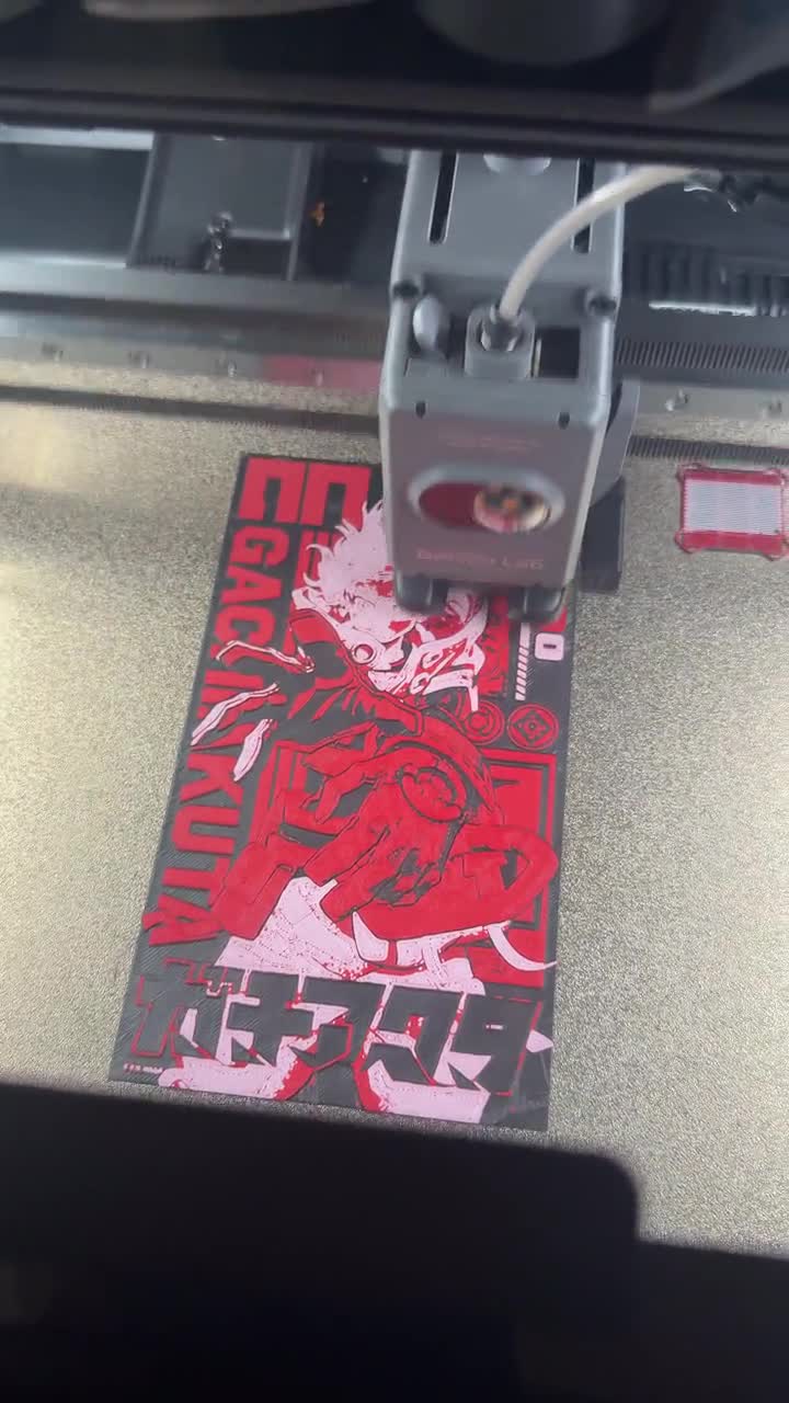 Rudo 3D Printed Wall Art | Gachiakuta Layered Manga Panel | Anime Room Decor video poster