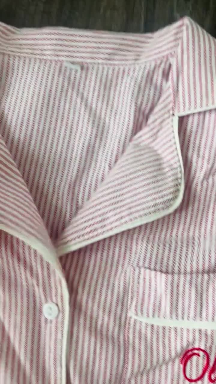 Disney Pajama Set Women, Cute Striped Sleepwear Mickey Minnie Donald Daisy Pluto, Summer Pajama, Soft Cotton Lounge Set Gift for Her video poster