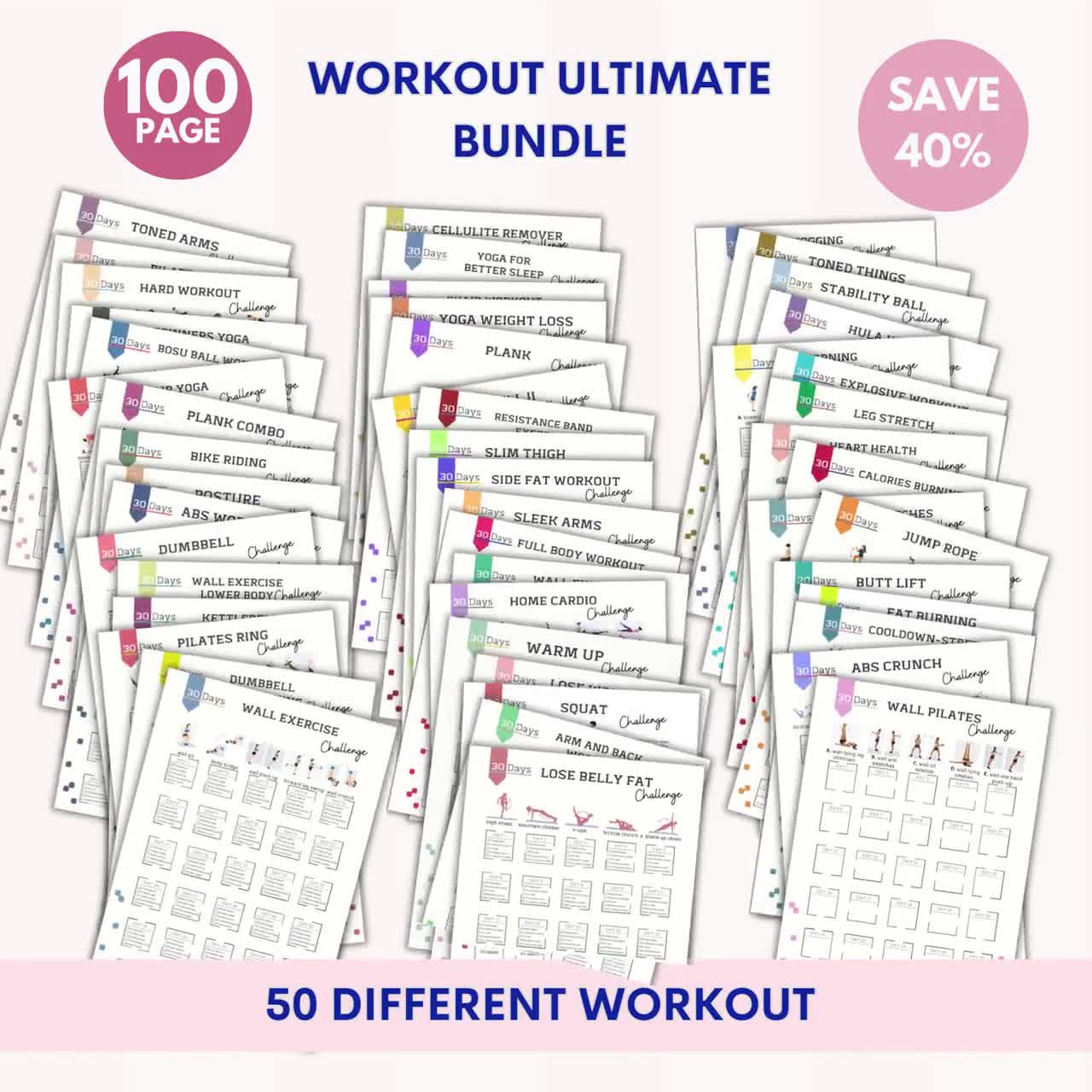 30 day challenge discount full body toned workout