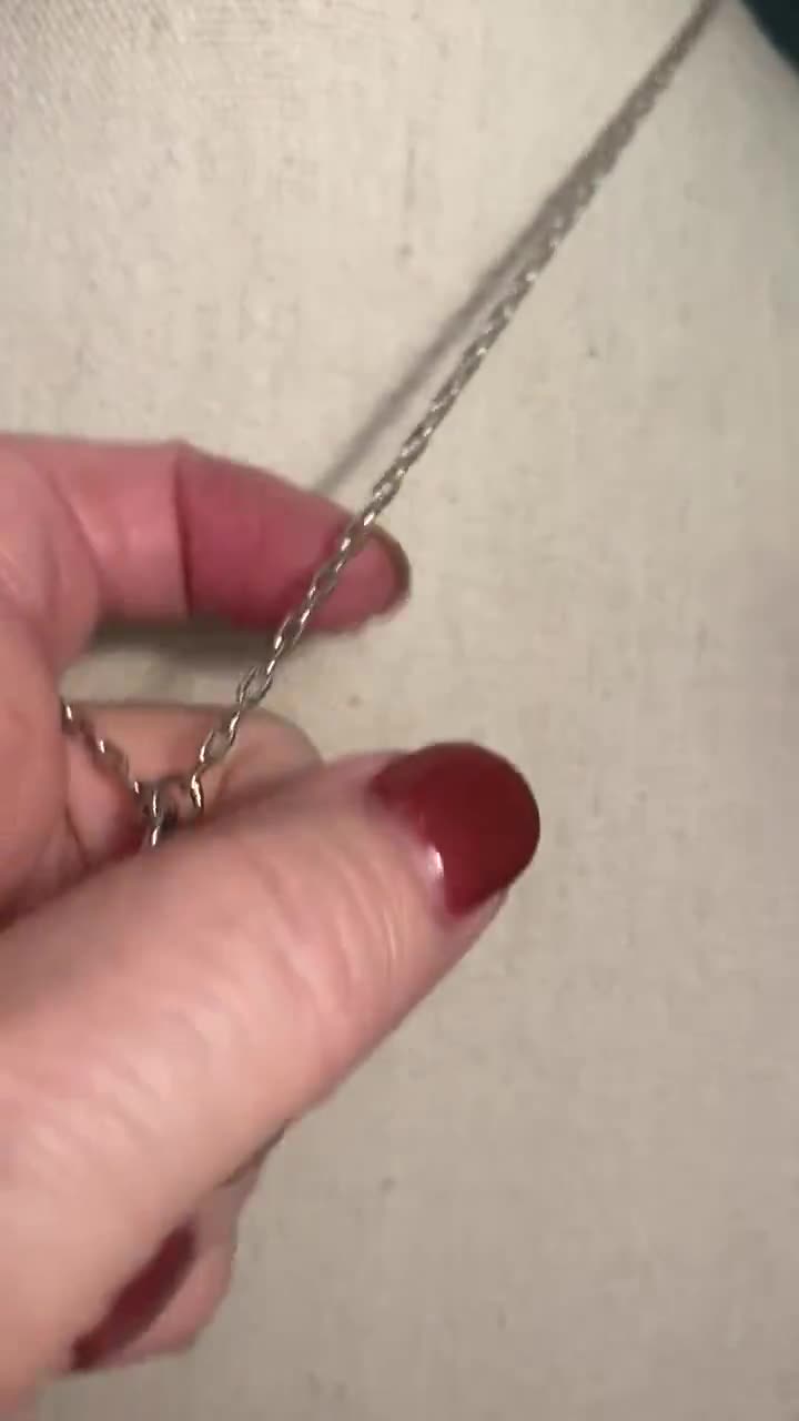 Brighton Vintage Necklace “You Are Always In My Heart” Silver Plated Heart Locket Pendant Clear Crystals video poster