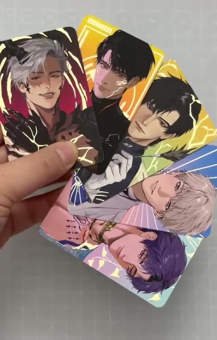 Love and Deepspace Myth Gold Foil Soft Touch Photocards - Etsy