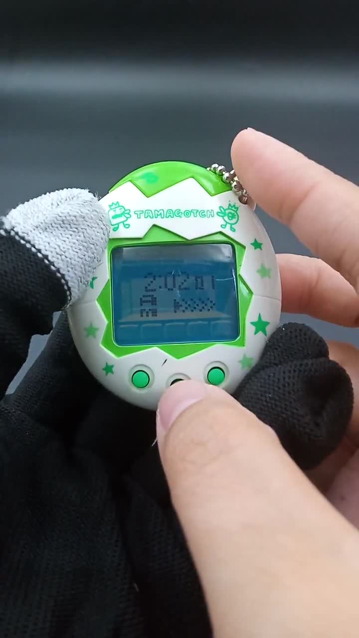 SKU B1071P13320 TA8 | Tamagotchi Osuchi and Mesutchi Green Bandai