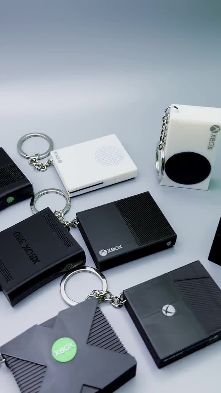 XBOX Console Keychain | Xbox 360 | Xbox One | Xbox Series S | Xbox