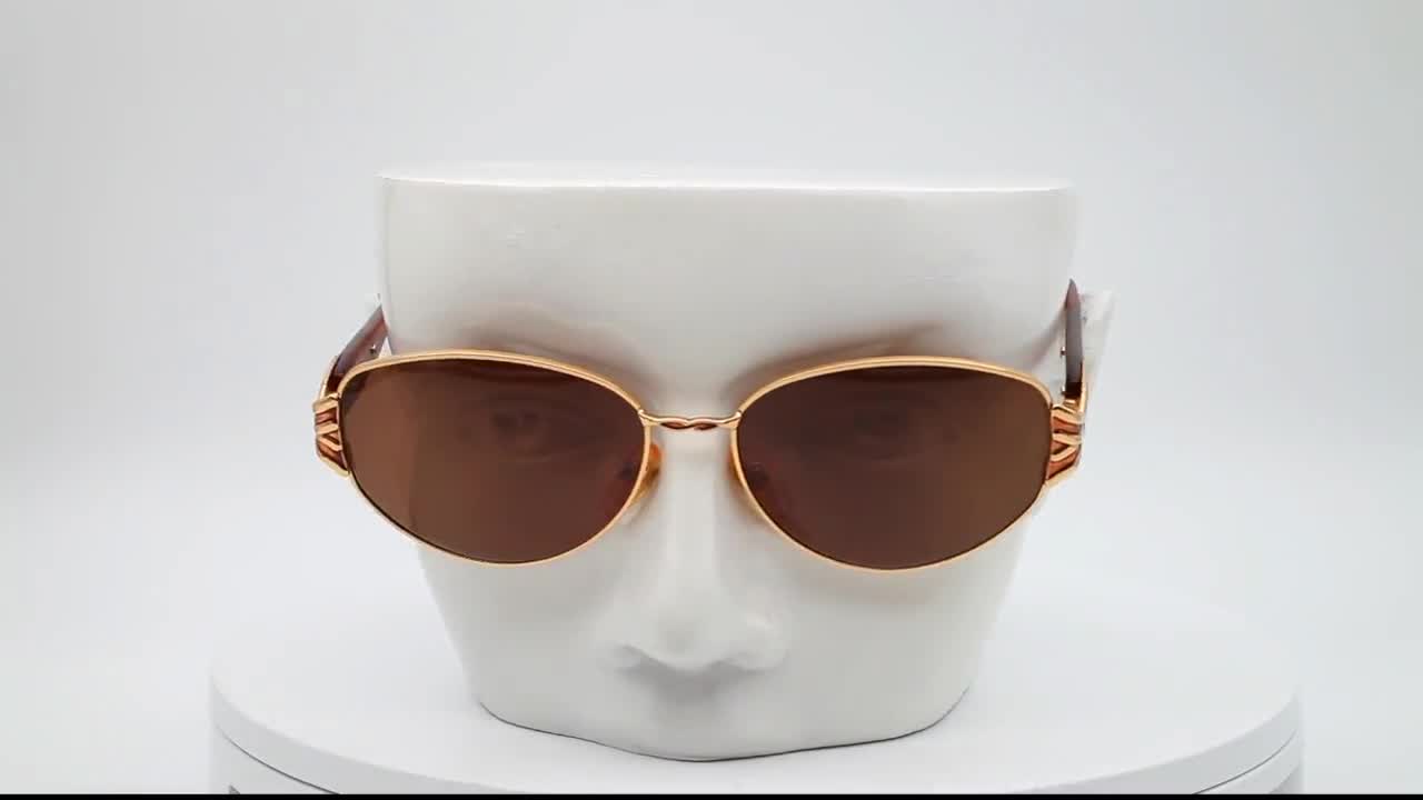 ELEGANCE STYLE, Made in Italy, 60's outlet 70S 80's 90's, SteamPunk Vintage Sunglasses, NOS Deadstock, Express Shipping