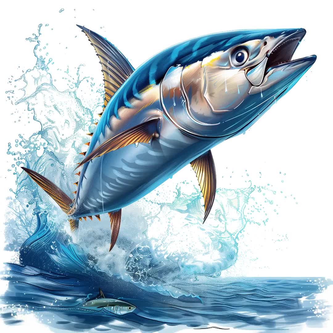 6 マグロのクリップアート、マグロのクリップアート PNG、釣り