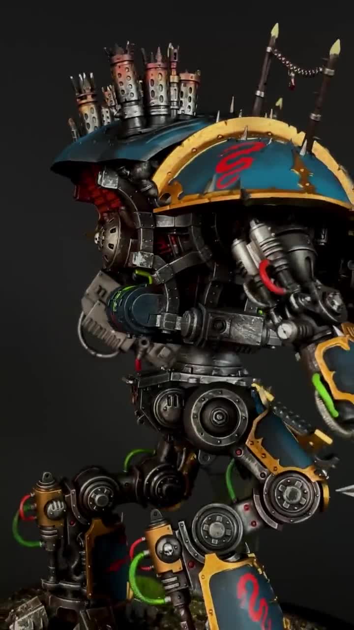 Chaos Knight Desecrator, Chaos Knights, Warhammer 40000, Pro