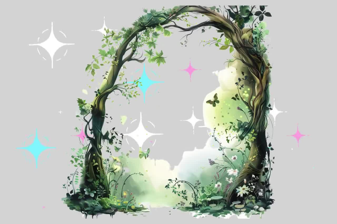 ⍋˒˒Forest fairy ☽⋆゜ flat,750x,075,f-pad,750x1000,