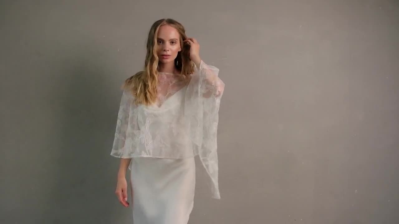 Bridal Top - Lace Wedding Top - White Blouse - Bridal Separates