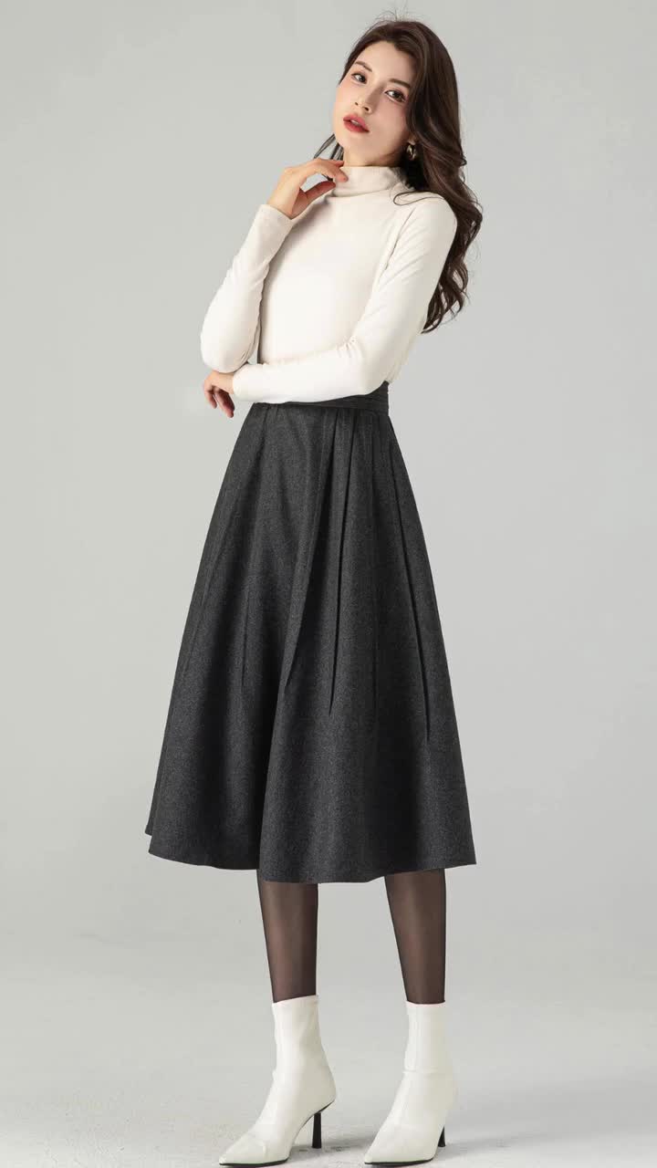 ◎mangomanyplease◎ WINT CHECK WOOL SKIRT Check wool mini-skirt - Women | MANGO OUTLET USA