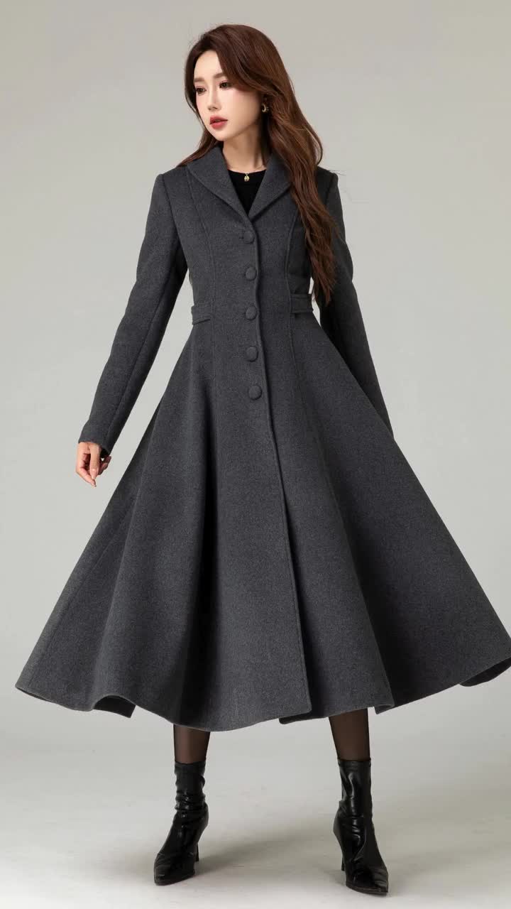 【いずいずさま専用】Wool Blanket Coat 2 Grey Wool Coat, Womens Grey Coat, Winter Coat Women, Blazer Women