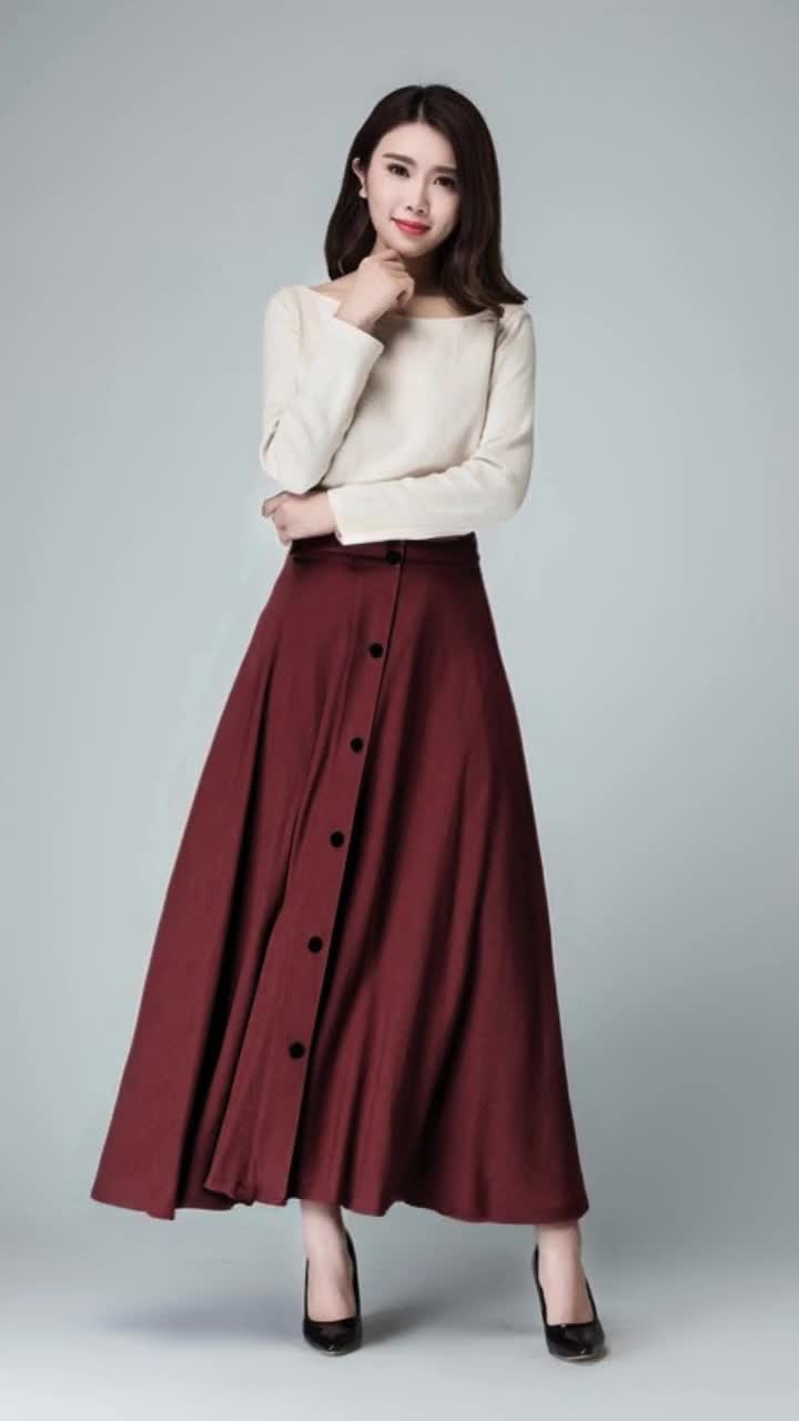 ★LEE★ Women's Sweat Long Skirt Pigment Brown LE2403SR20PW ☆LEE☆ Women's Sweat Long Skirt Pigment Brown LE2403SR20PW