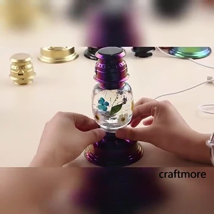 エポキシ樹脂キャンプランプシリコンモールド - クリエイティブナイト