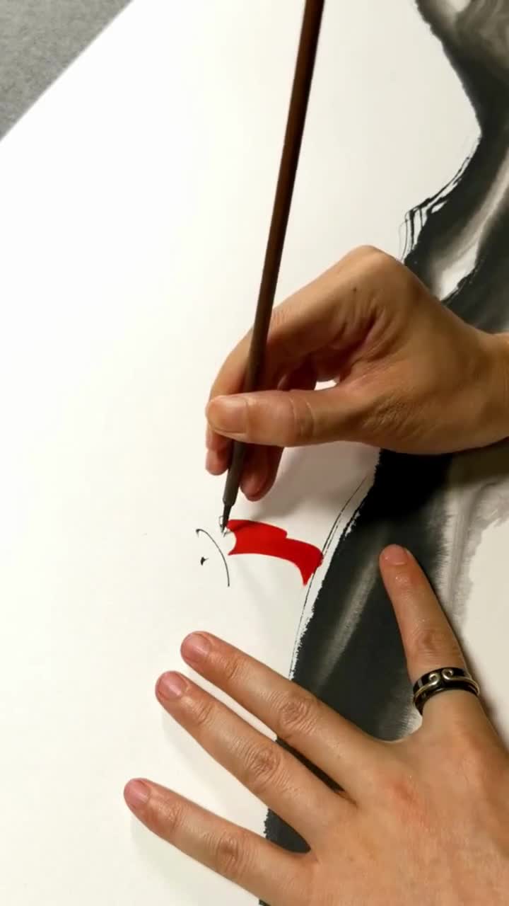 Mo Xuanzi - Zen Painting: Original Chinese Ink Artwork